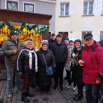 Besuch beim AWO-Stand