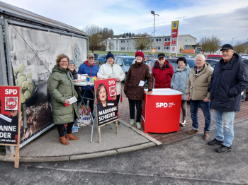 Infostand zur Wahl 2025